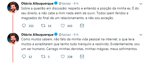 Ex se pronuncia sobre YouTuber e relação abusiva: “único lado da história”