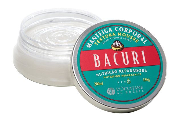 Manteiga Corporal Textura Mousse Bacuri, L’Occitane au Brésil (R$ 99,90*)