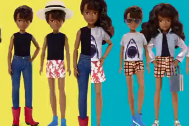 Fabricante da Barbie, Mattel lança linha de bonecas sem gênero