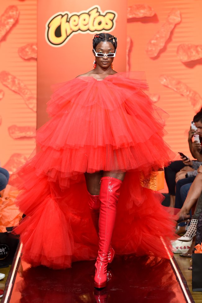 Cheetos na New York Fashion Week