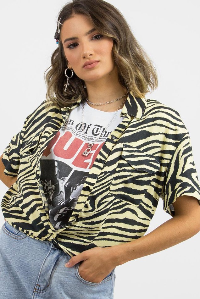 Camisa de zebra da Ziovara (R$ 119,90*).