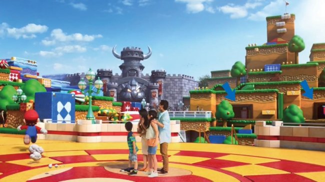 Reveladas primeiras imagens do Super Nintendo World, novidade do Universal