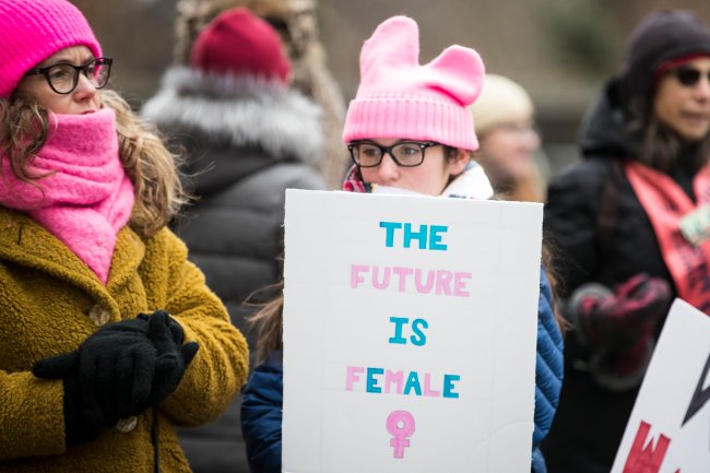 Marcha das mulheres reuniu milhares de mulheres em frente a Trump Tower