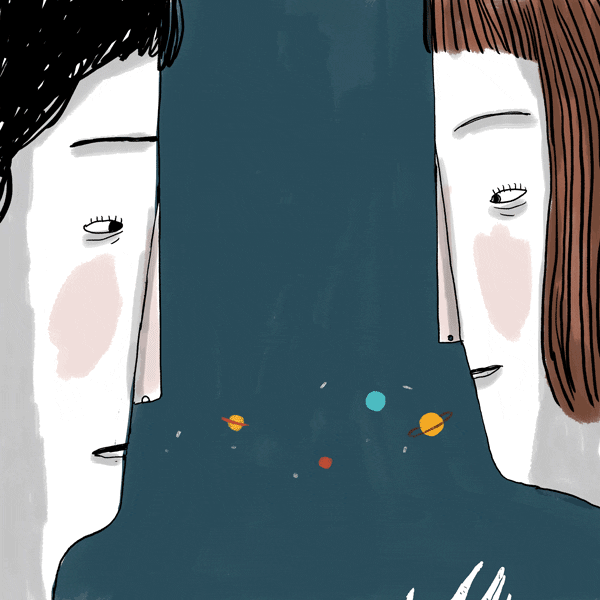 17 gifs ilustrados sobre o amor que aquecem até os corações mais gelados