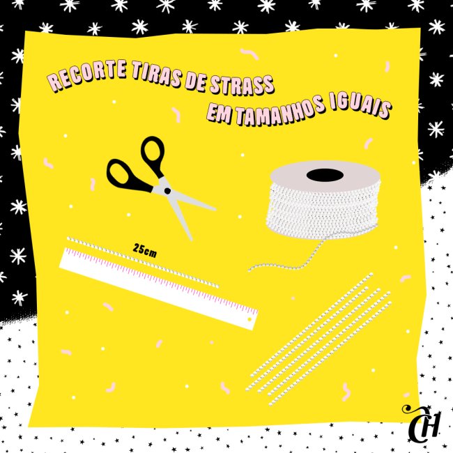 DIY Carnaval Top de strass 3