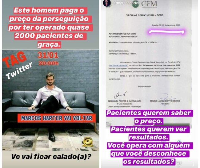 Ex-BBB Marcos Harter é proibido de exercer a profissão de médico por 6 meses
