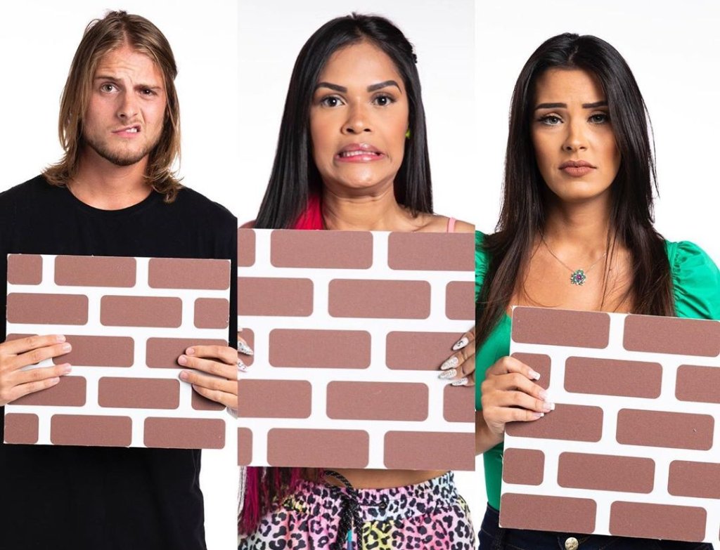 Daniel, Flayslane e Ivy estão no nono paredão do Big Brother Brasil 20