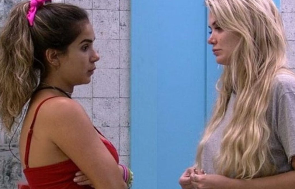 Gizelly Bicalho e Marcela Mc Gowan brigam no Big Brother Brasil 20