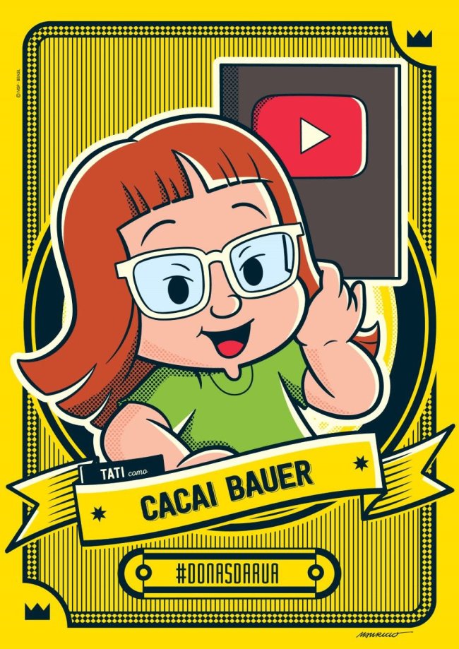Turma da Mônica homenageia Cacai, YouTuber com Síndrome de Down