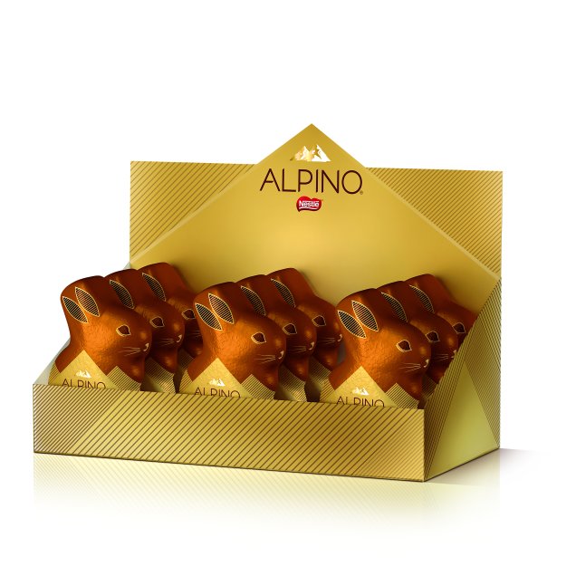 Coelho Alpino 60g (R$ 9,99* a unidade)