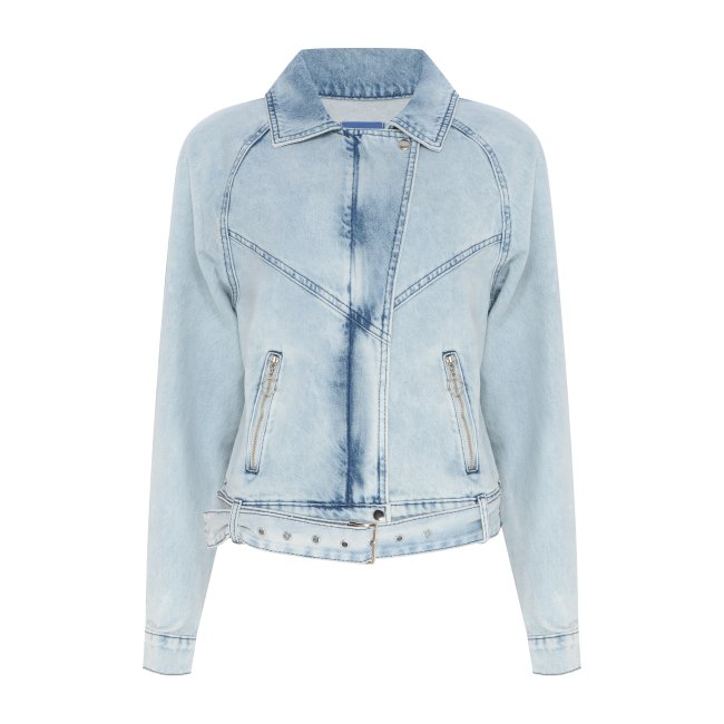 CEA_jaqueta biker feminina manu gavassi jeans com bolsos azul claro_R�179.99
