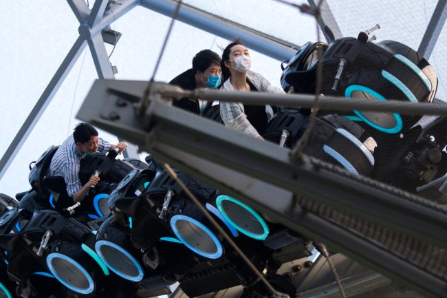 Fotos da reabertura da Disneyland Shanghai em meio à pandemia de COVID-19