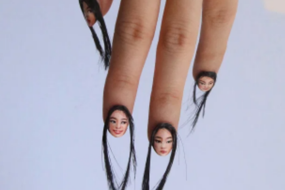 nail-art-de-cabelo