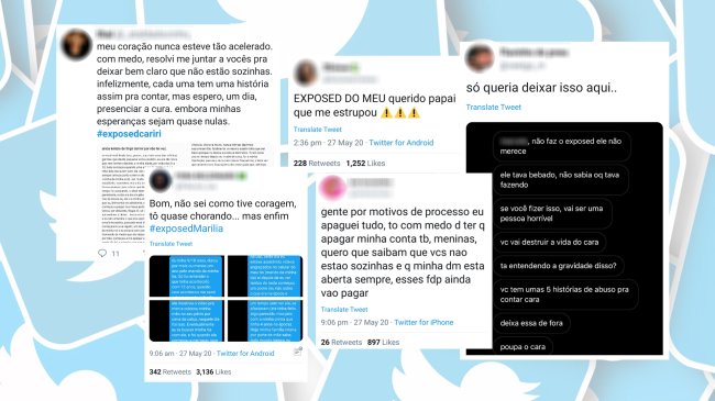 Exposed party no Twitter expõe assediadores e mostra força da sororidade