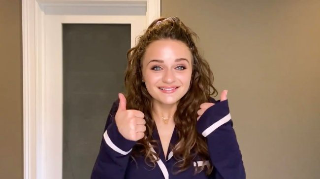 Rotina de maquiagem Joey King
