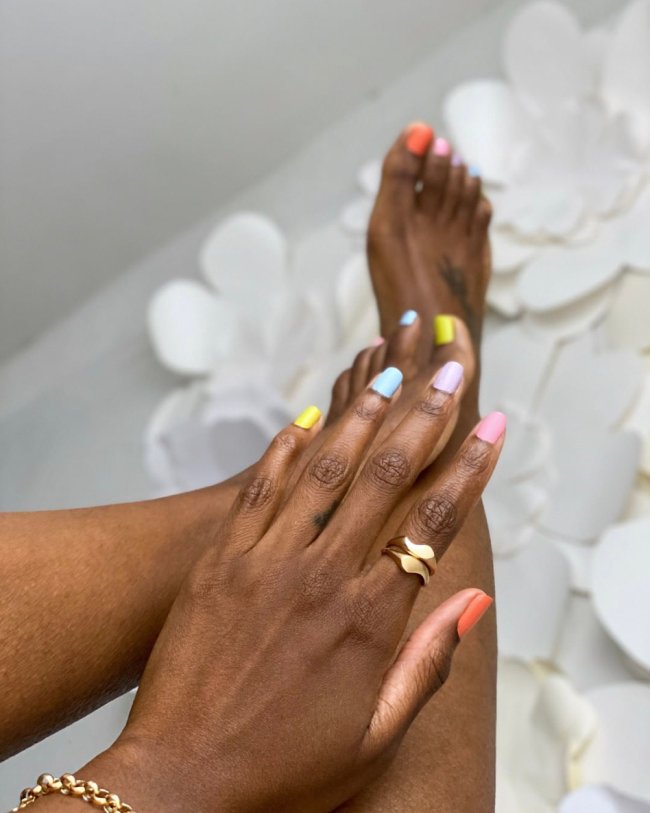 nail art 4 Unhas coloridas