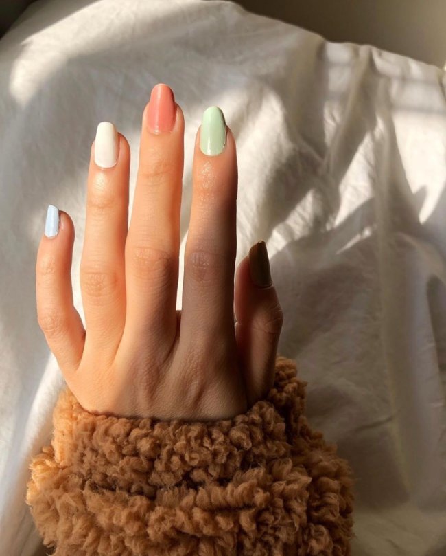 nail art 6 Unhas coloridas