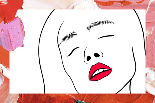 O Guia Definitivo do Orgasmo: o que é, quais os tipos e como chegar lá ilustração do rosto de uma mulher retorcido de prazer