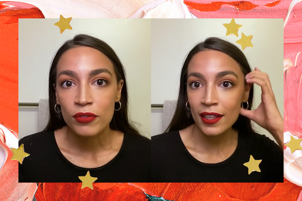 Alexandria-Ocasio-Cortez-amor-proprio-video-rotina-beleza
