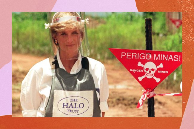9 curiosidades sobre Lady Diana, eternizada como a “Princesa do Povo” Lady Di visitando mina na Angola