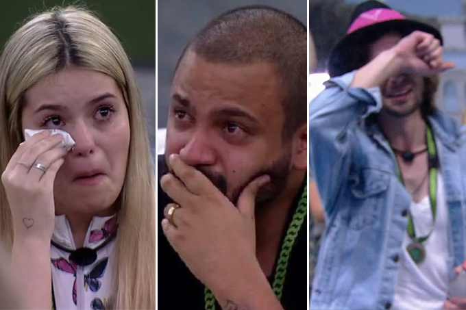 Participantes do Big Brother Brasil 21 se emocionam e choram em primeiro encontro