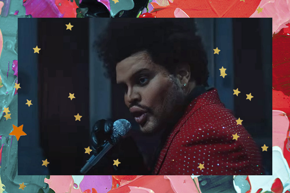 The Weeknd no clipe de Save Your Tears