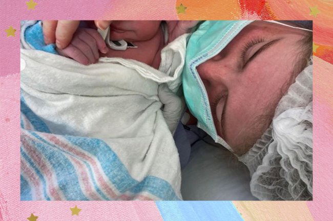 Meghan Trainor mostra pela primeira vez seu filho Riley, nascido no dia 8