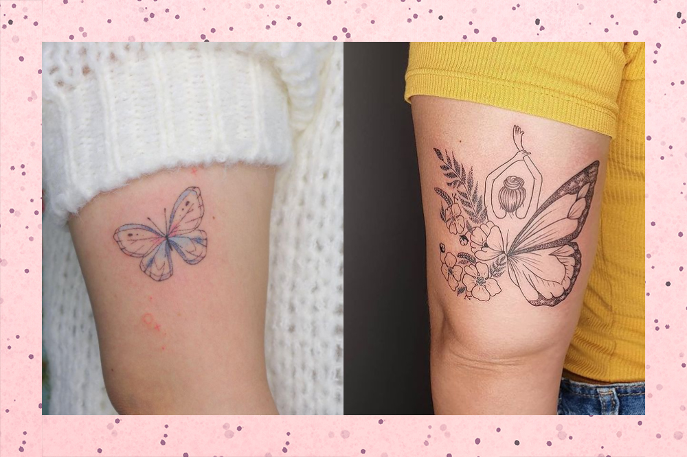 21 tatuagens de borboleta para se inspirar