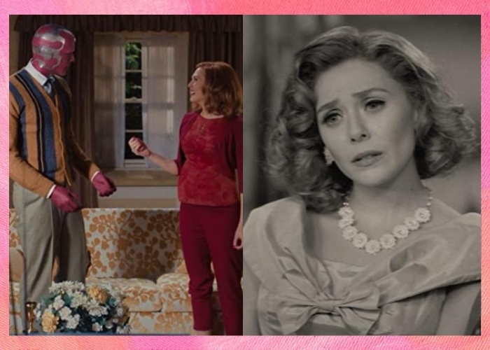 wandavision episodio 1 e 2 Wanda e Visão