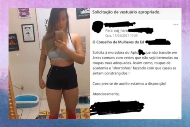 Mulher recebe e-mail de vizinhos para que pare de usar 