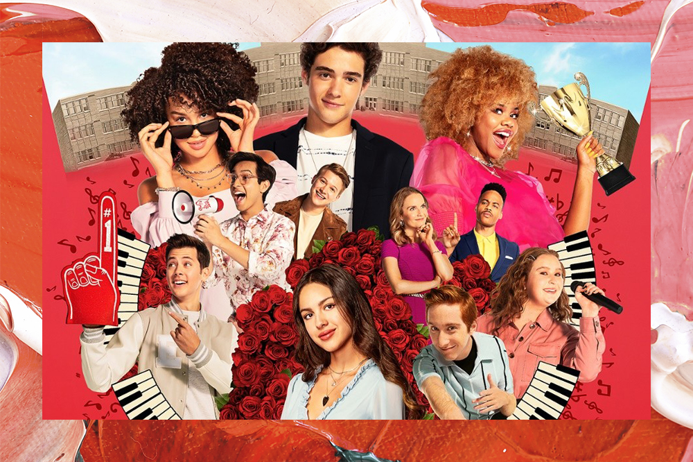 Poster promocional com os atores da série High School Musical: A série: O Musical