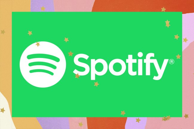 Logo do Spotify em fundo verde limão