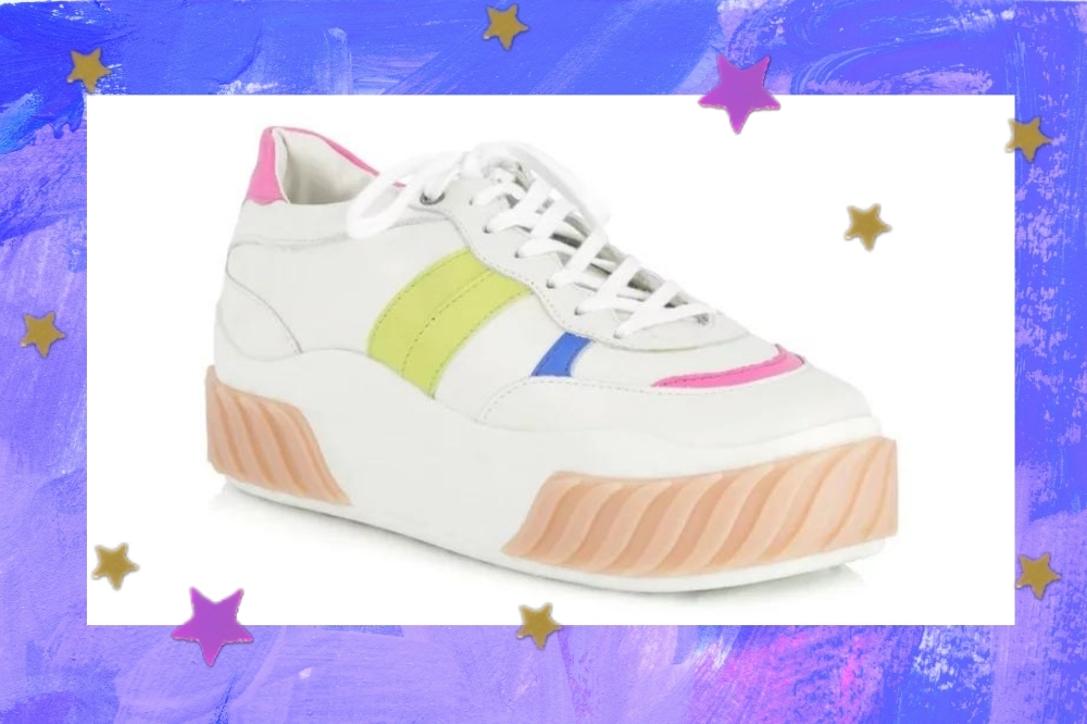 Tênis Juliete BBB Blogueira Casual Plataforma Feminino Luiza Branco