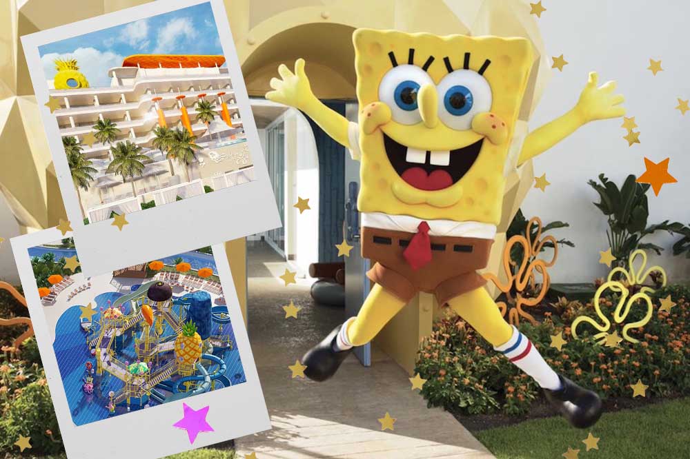 Fotos do complexo aquático da Nickelodeon em Cancun