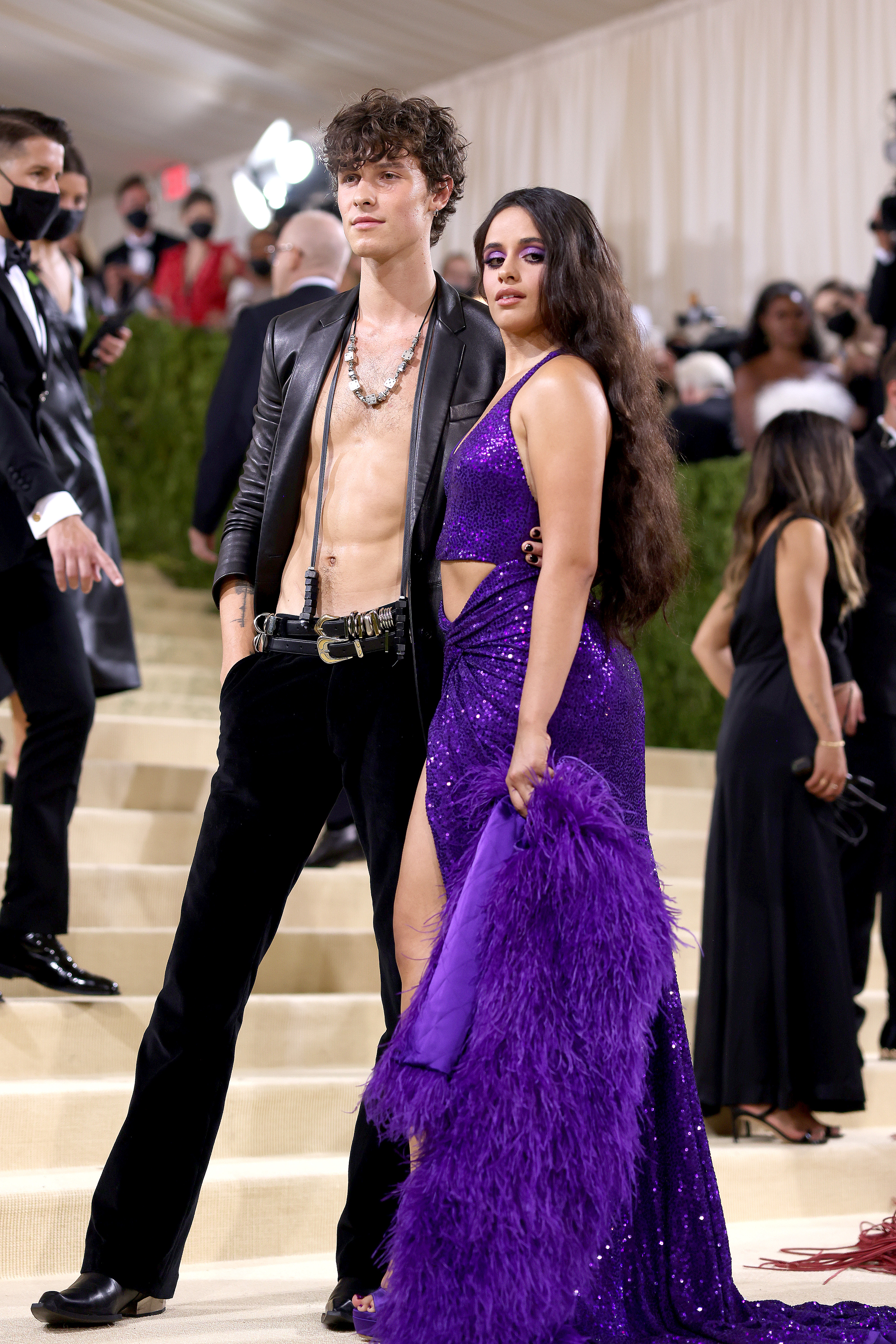 Shawn Mendes e Camila Cabello no MET Gala 2021