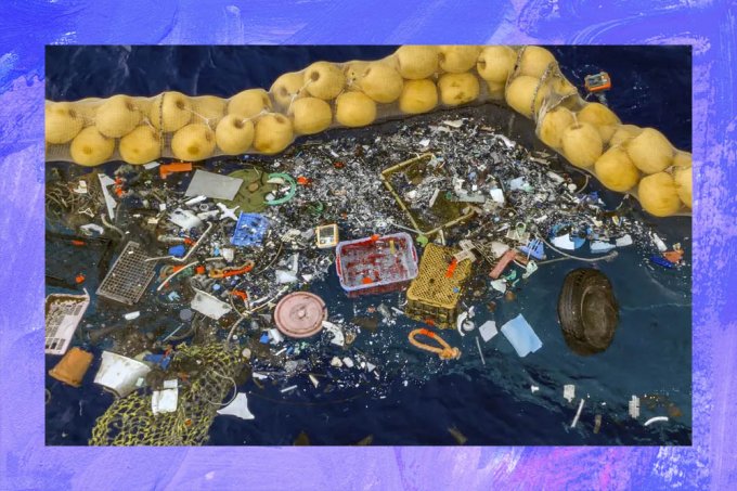 System 002: equipamento recolhe 9 toneladas de lixo plástico do oceano