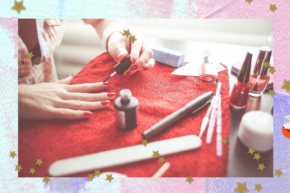 Utensílios para cuidar das unhas