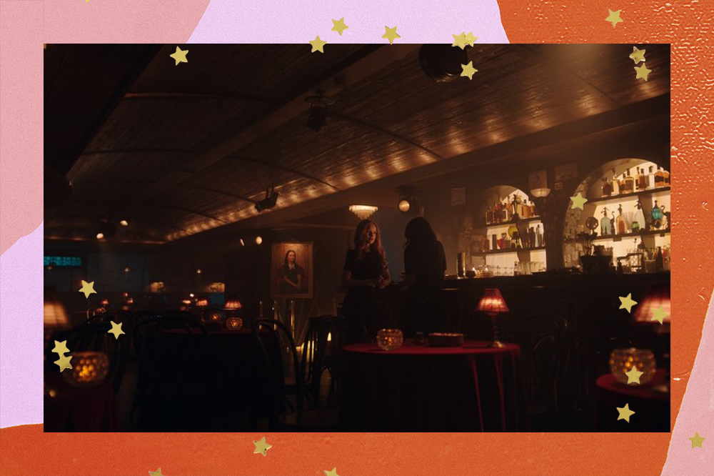 Foto do bar da personagem Veronica Lodge do seriado Riverdale