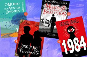 Esquenta Black Friday: 30 clássicos da literatura por até R$ 15 Montagem com livros clássicos que estão em promoção na Amazon