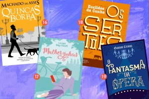 Esquenta Black Friday: 30 clássicos da literatura por até R$ 15 Montagem com livros clássicos que estão em promoção na Amazon