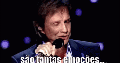 gif do roberto carlos dizendo que “são tantas emoções” gif do roberto carlos dizendo que