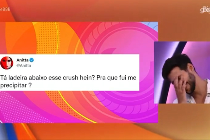 Rodrigo Mussi, do Big Brother Brasil 22, fala sobre Anitta e Felipe Prior