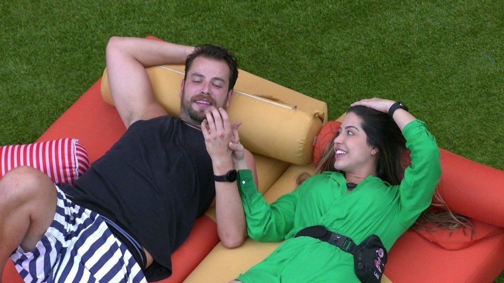 Gustavo e Laís no Big Brother Brasil 22