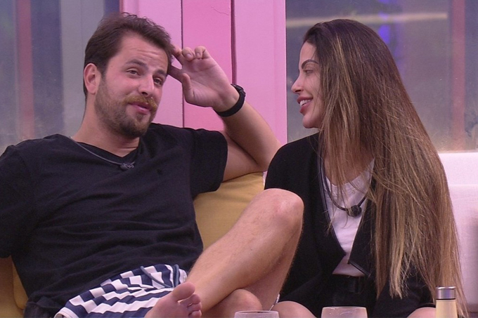 Gustavo e Laís no Big Brother Brasil 22