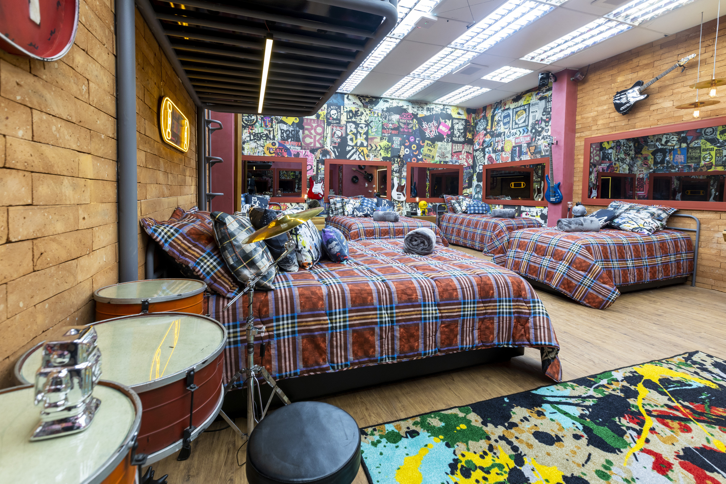 BBB 22 Quarto grunge da casa do BBB22