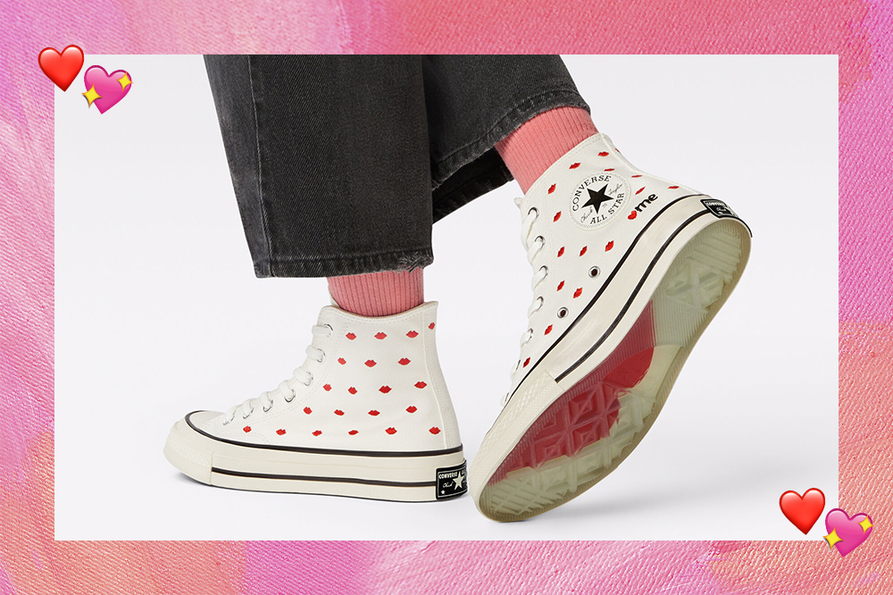 Converse lança coleção especial de tênis superfofos para o Valentine’s