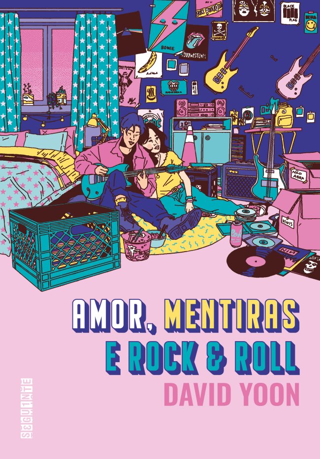 Capa do livro Amor, Mentiras e Rock & Roll.
