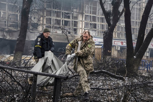 imagens de como a Ucrânia ficou após ataques Russos.