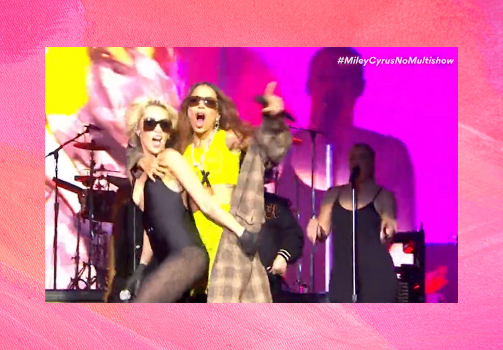 Anitta prometeu e entregou: fest de Boy's Don't Cry com Miley Cyrus aconteceu!