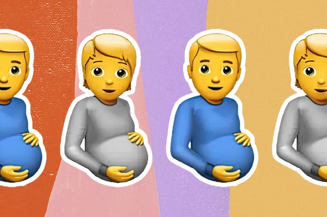 Emojis de homem grávido